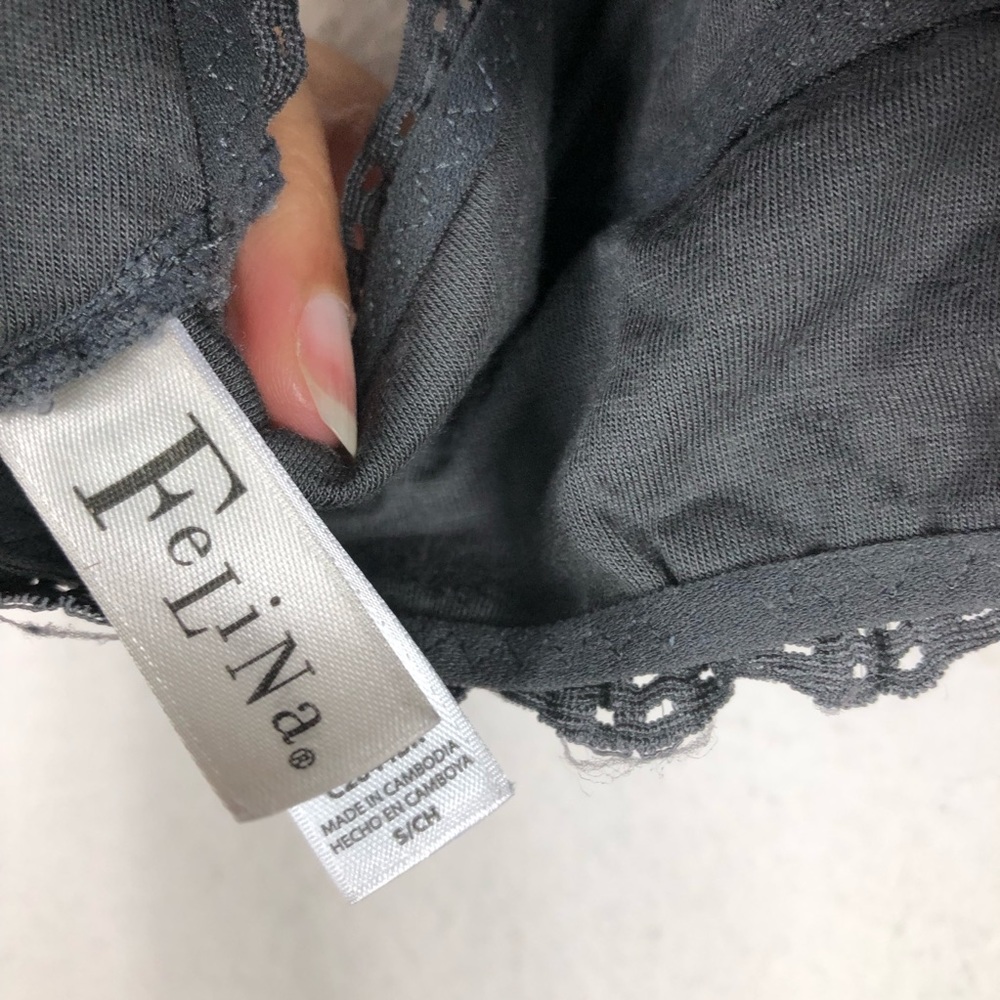 Felina Lace Gray Bralet Size S - Picture 6 of 7